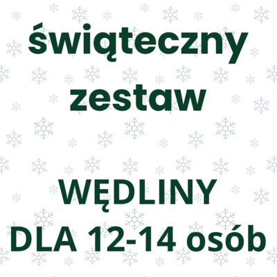 Świąteczny Zestaw Wędlin od Sprawdzone Menu dla 12-14 osób